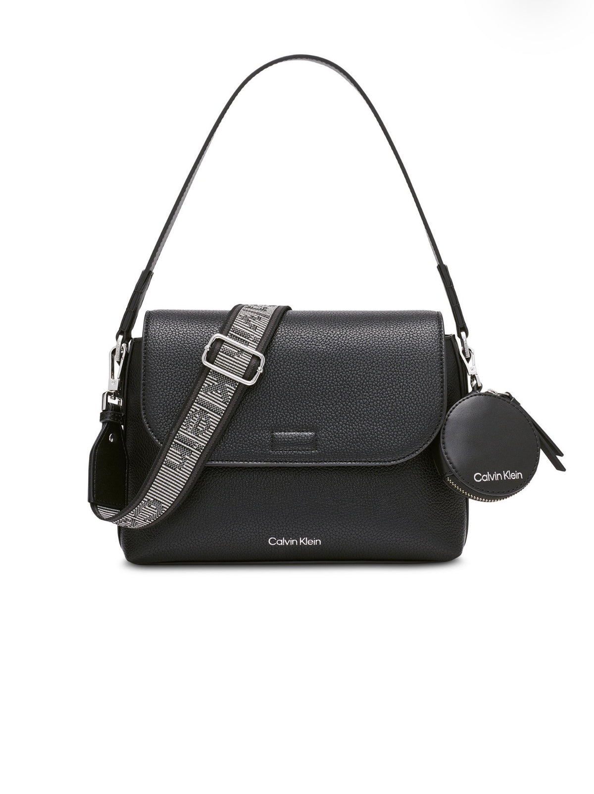 Bolso Convertible Calvin Klein Millie Negro con Monedero