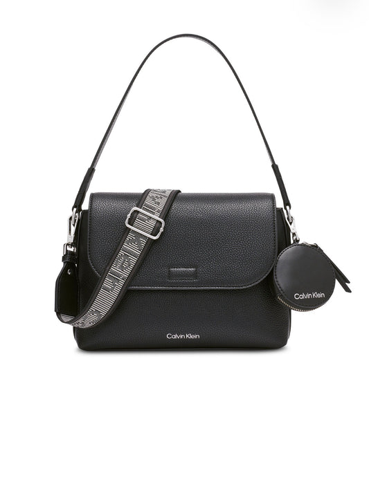 Bolso Convertible Calvin Klein Millie Negro con Monedero