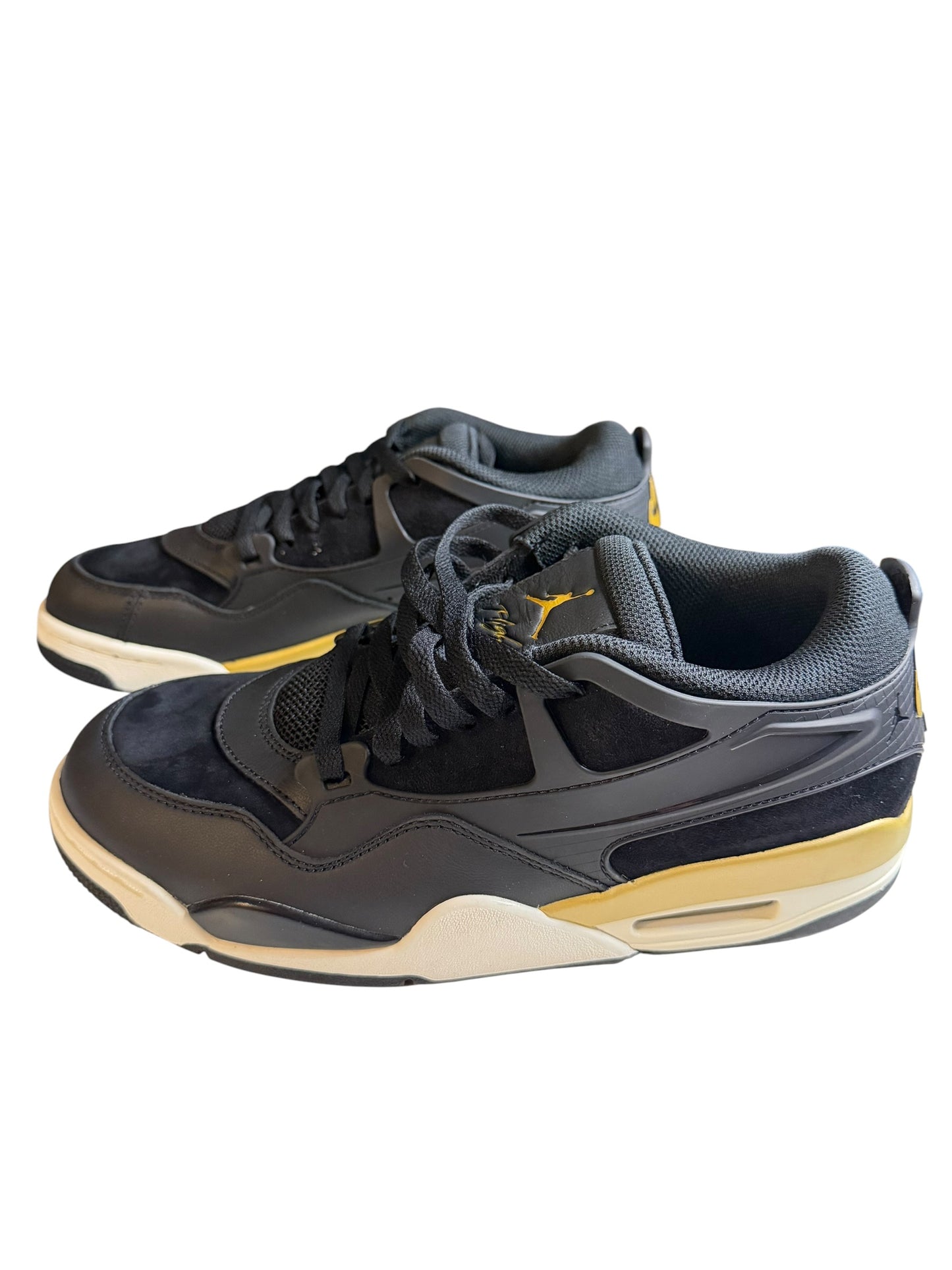 Air Jordan 4 RM Hombre Negro/Dorado Talla 9.5 – Originales