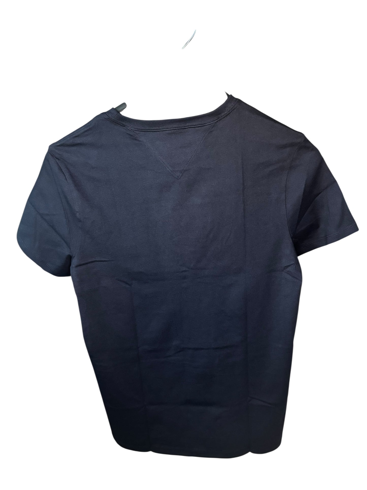 Camiseta Tommy Hilfiger para Hombre Azul Marino con Logo Hilfiger Frontal