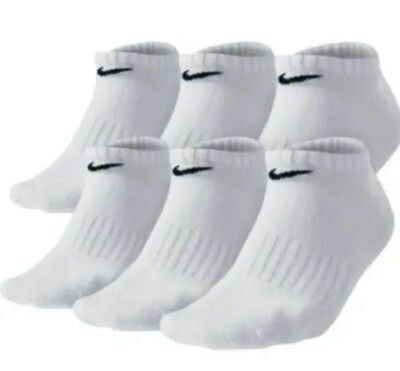 Medias Nike No Show Blancas (Pack de 6) – Dri-FIT Cómodas y Discretas