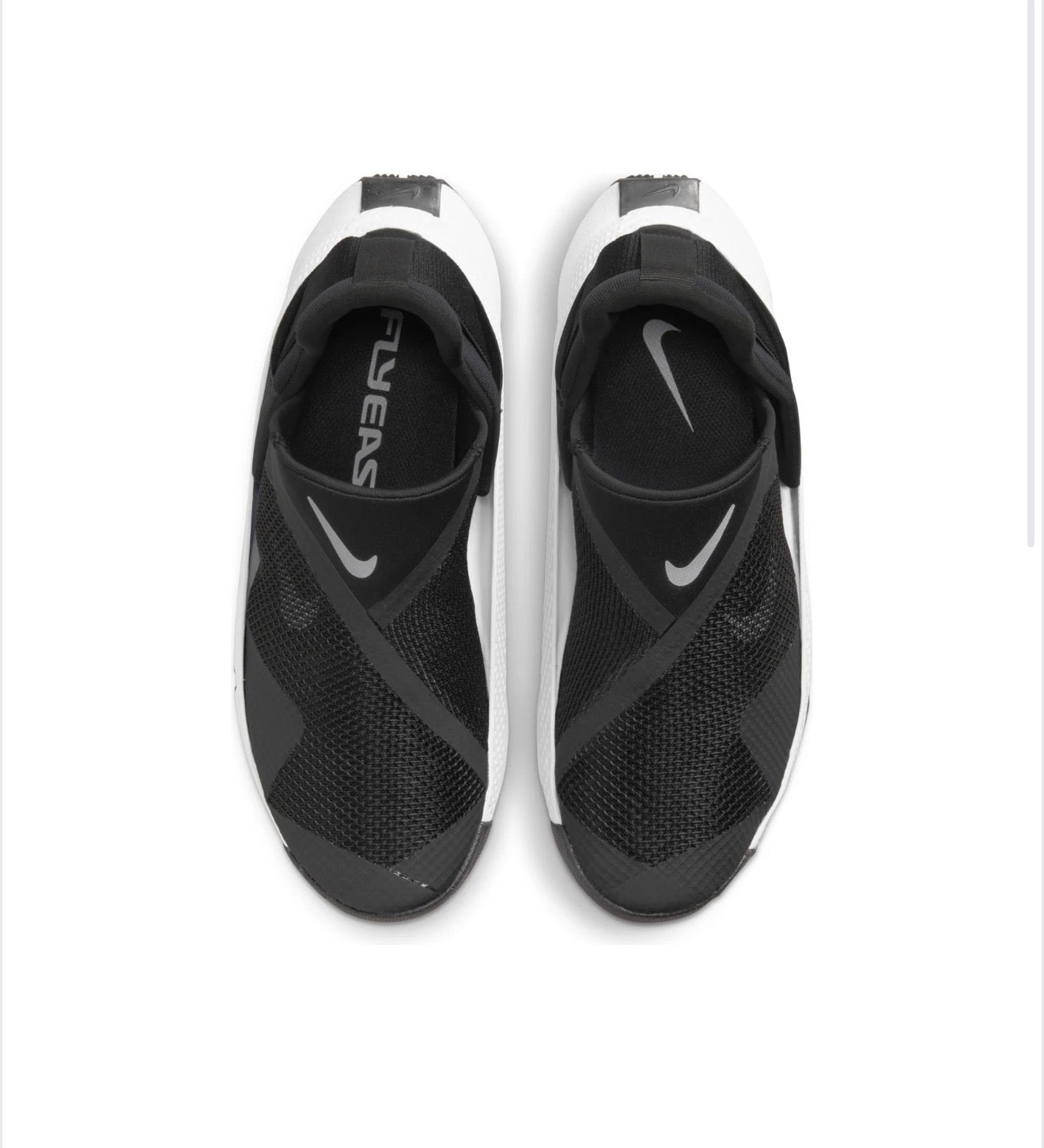 Tenis Nike Go FlyEase para Mujer – Negro/Blanco | Tecnología Hands-Free
