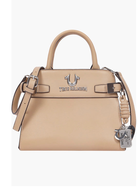 Bolso Tote True Religion Beckham Camel con Correa Desmontable