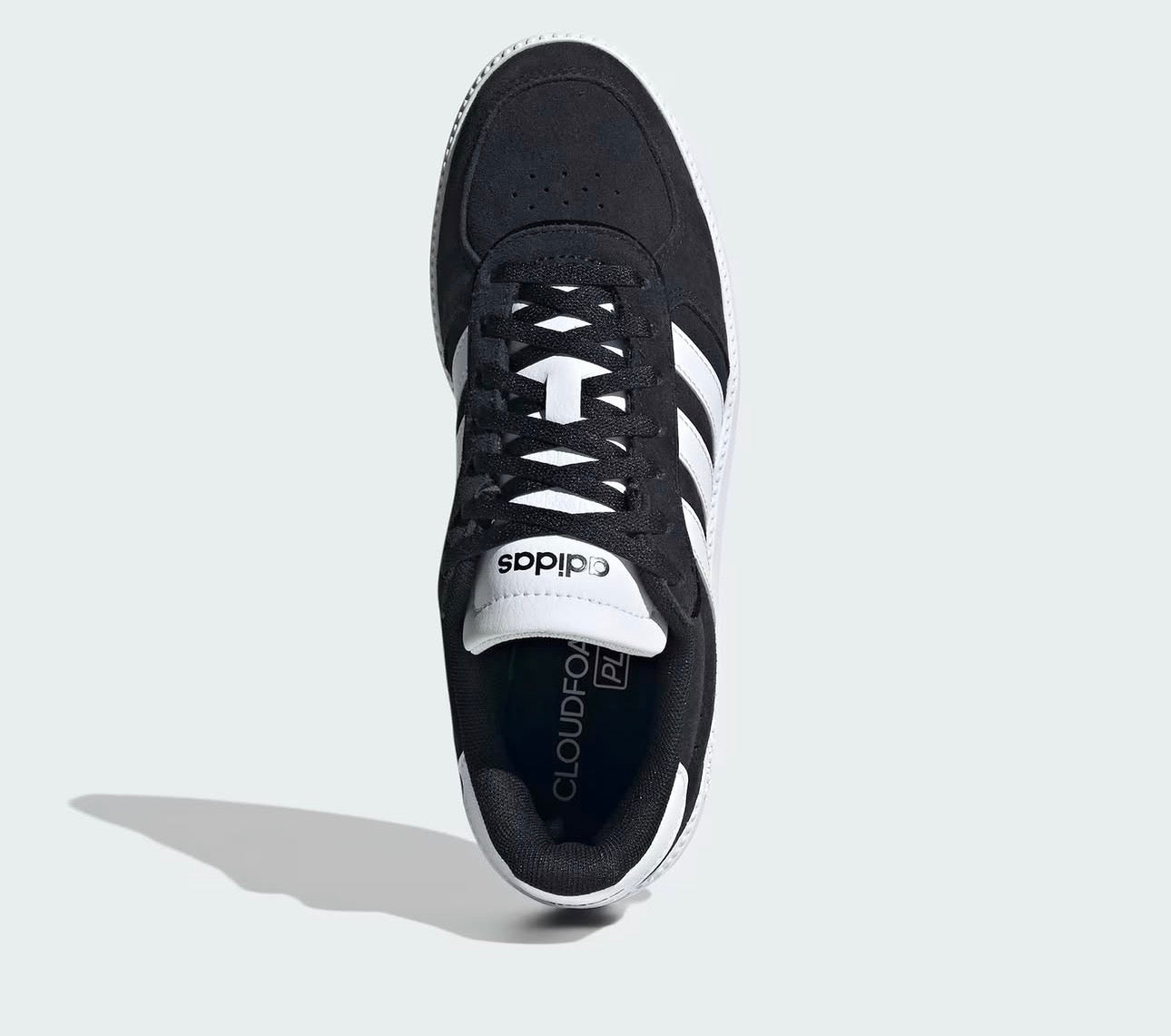 Tenis Adidas CAMPUS Hombre Negros con Franjas Blancas – Estilo Clásico y Urbano
