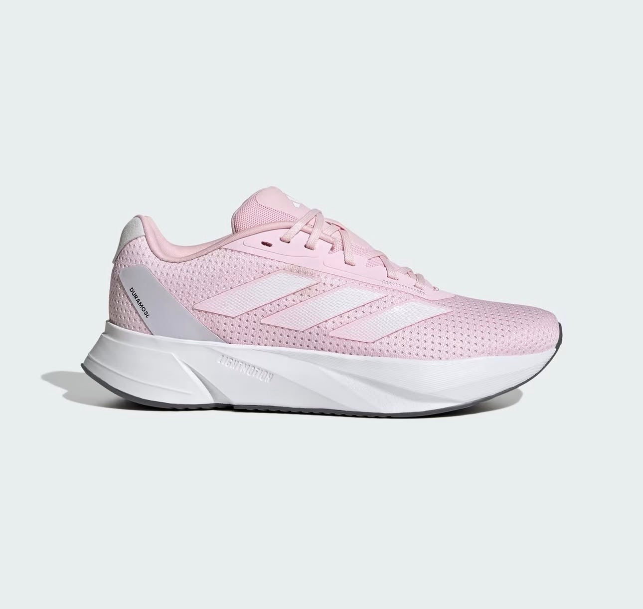 Tenis Adidas Mujer Blancos con Detalles Rosados