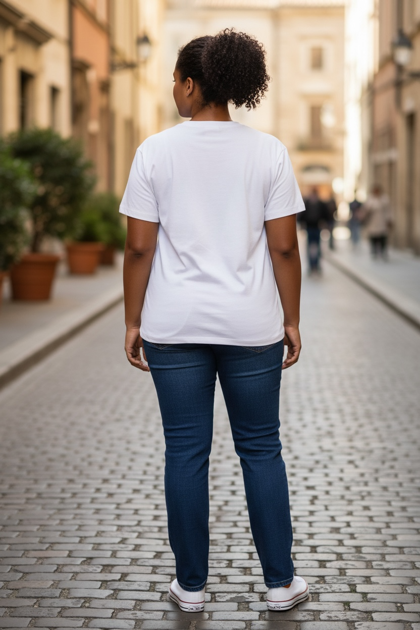 Camiseta Calvin Klein Blanca para Mujer con Logo CK y Estampado Zebra