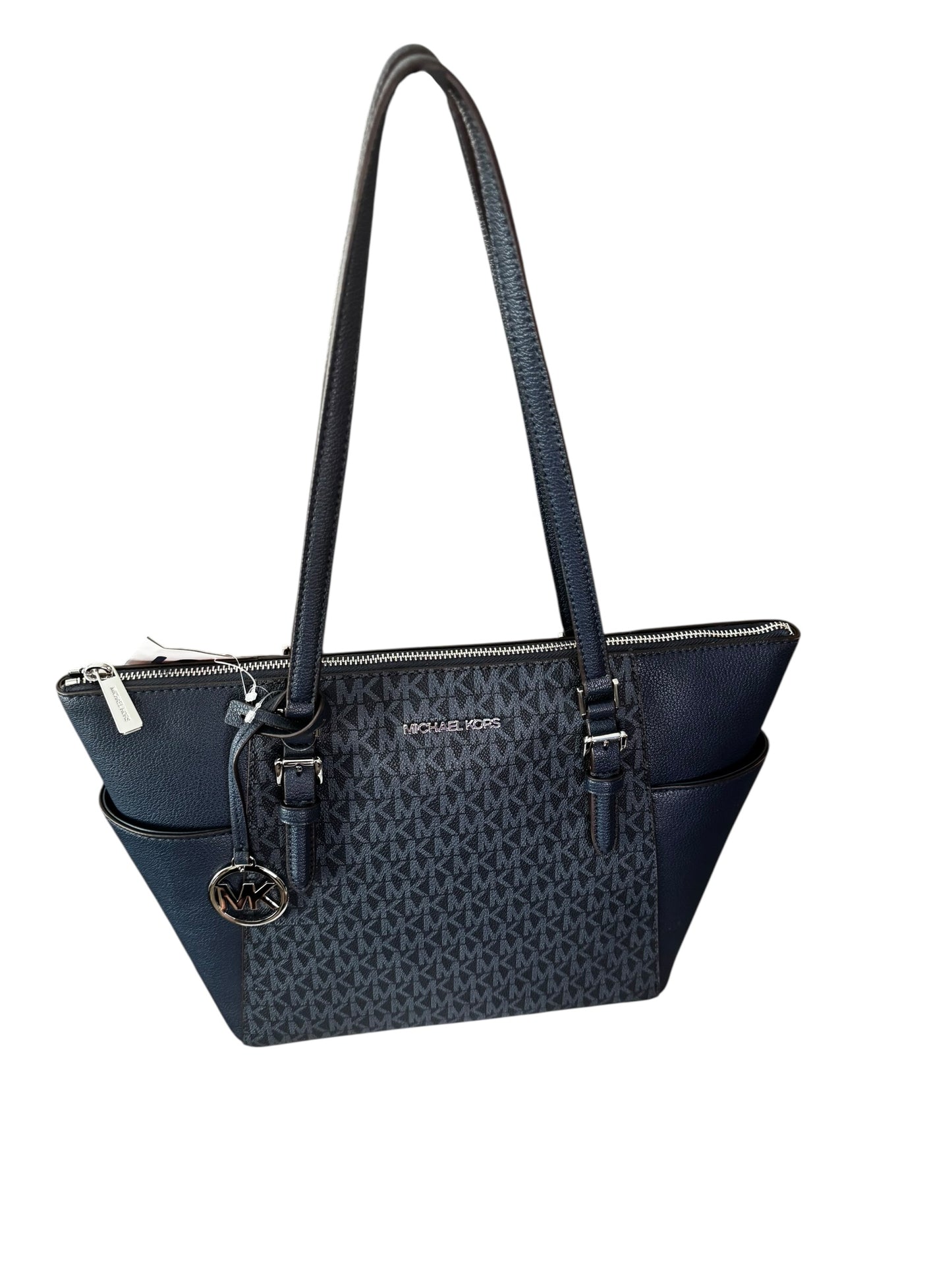 Bolso Michael Kors Mujer Azul Marino – Tote Elegante con Monograma