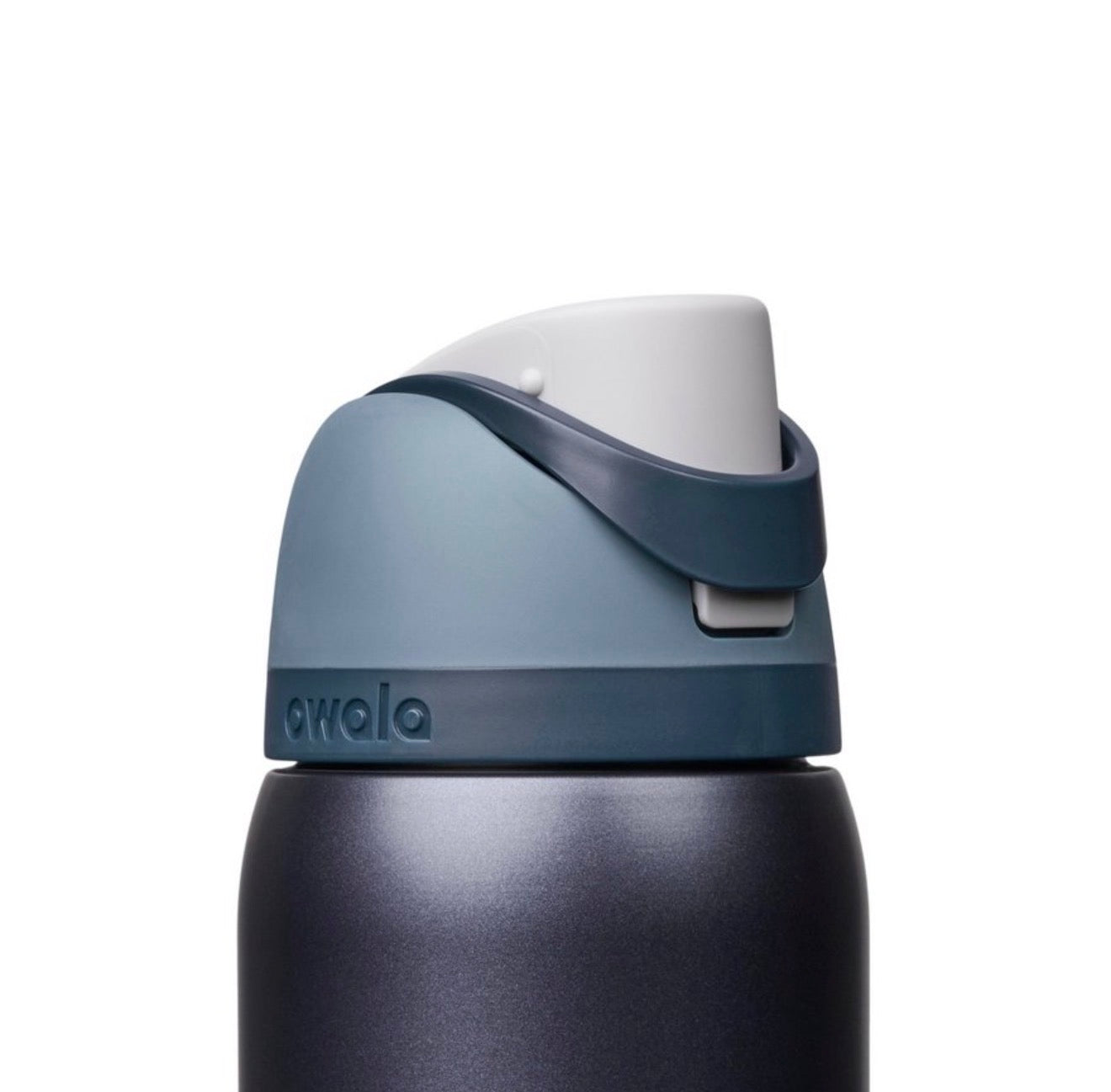 Termo Owala FreeSip Original 32 oz Acero Inoxidable – Color Blue Steel | Mantiene Frío por 24 Horas