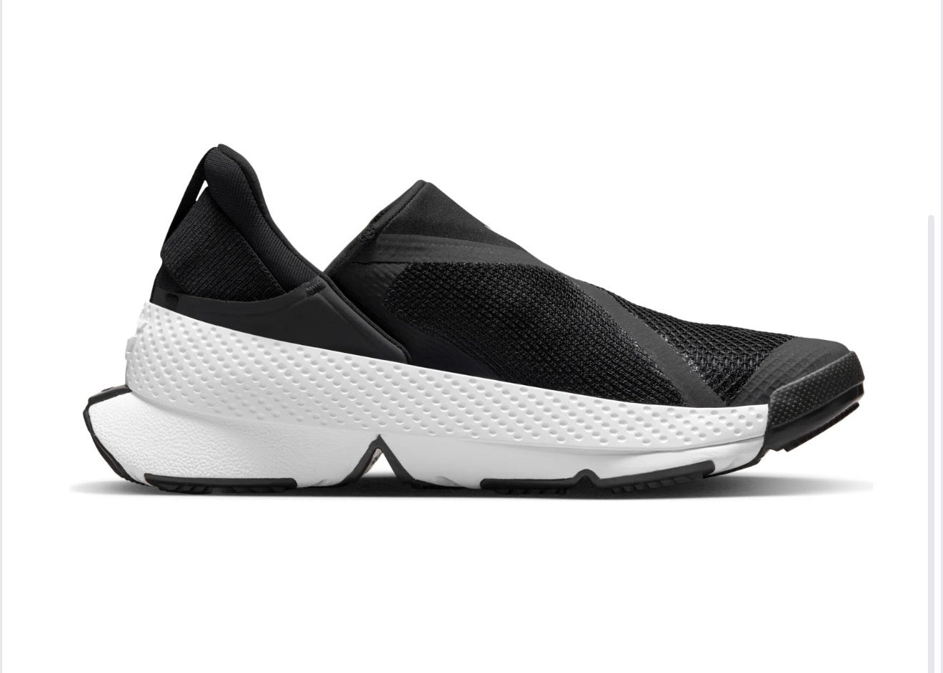 Tenis Nike Go FlyEase para Mujer – Negro/Blanco | Tecnología Hands-Free