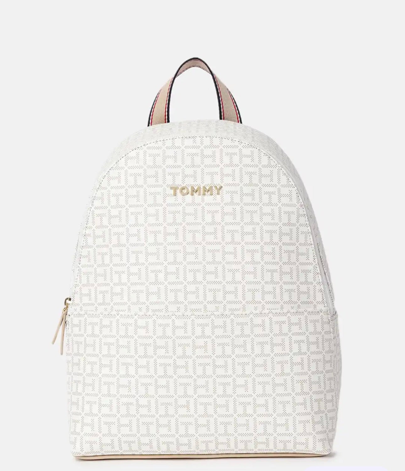Morral Tommy Hilfiger Monogram Beige para Mujer