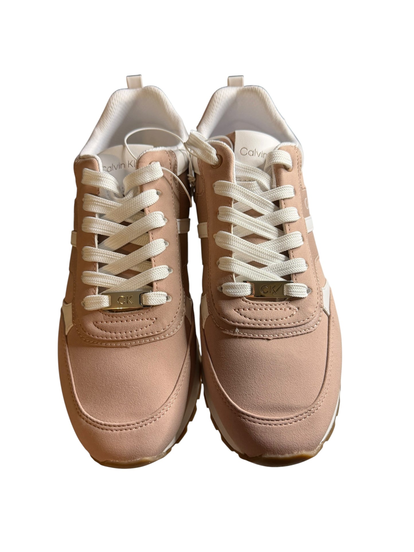 Tenis Calvin Klein Mujer Rose Gold Talla 9
