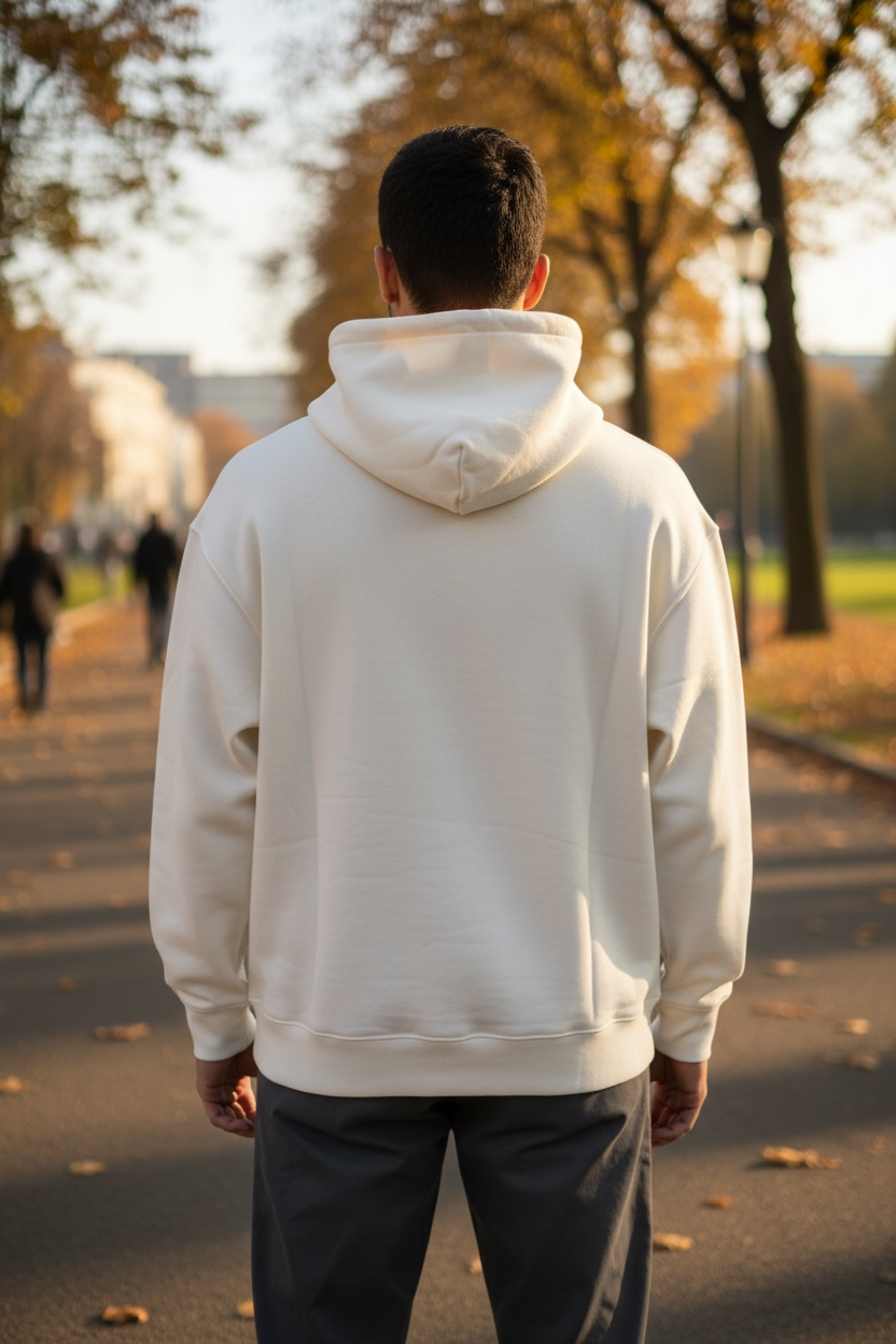Hoodie Nike Blanco para Hombre – Estilo Clásico y Cómodo