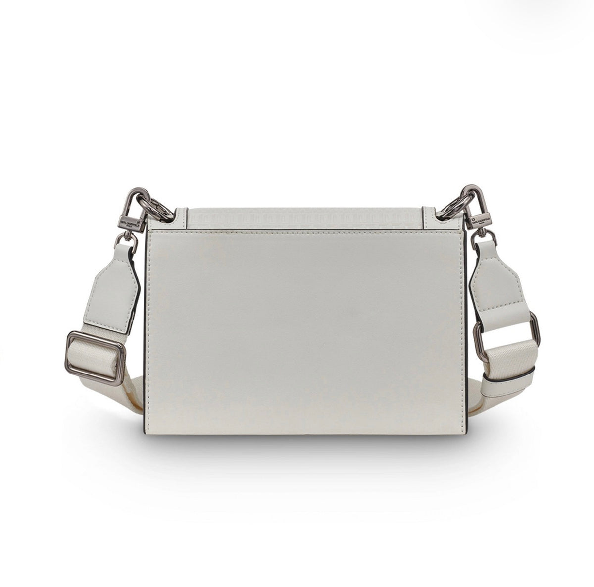 Bolso Crossbody Pequeño Karl Lagerfeld Paris en Cuero Winter White
