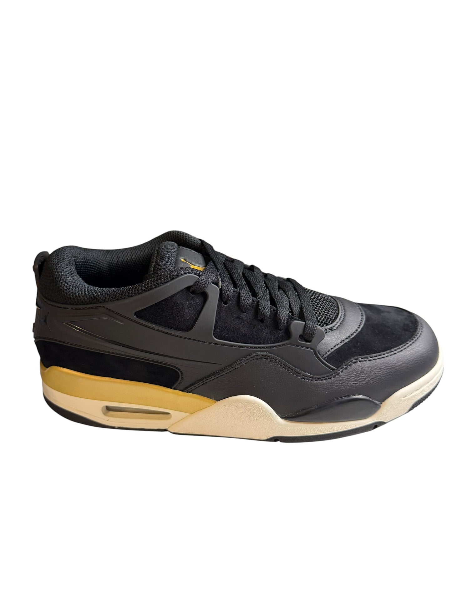 Air Jordan 4 RM Hombre Negro/Dorado Talla 9.5 – Originales