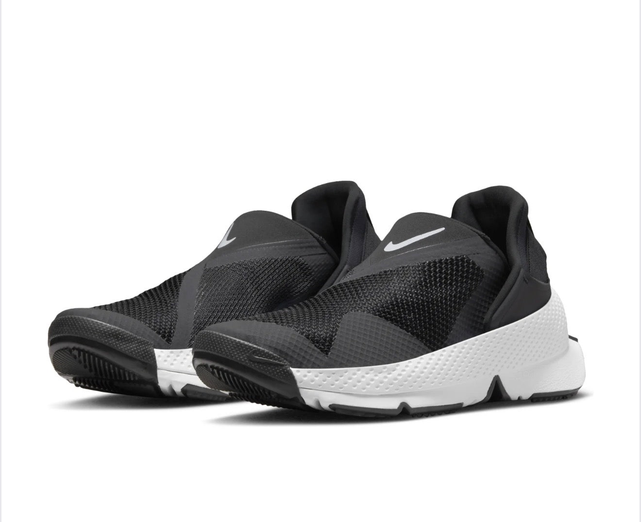 Tenis Nike Go FlyEase para Mujer – Negro/Blanco | Tecnología Hands-Free