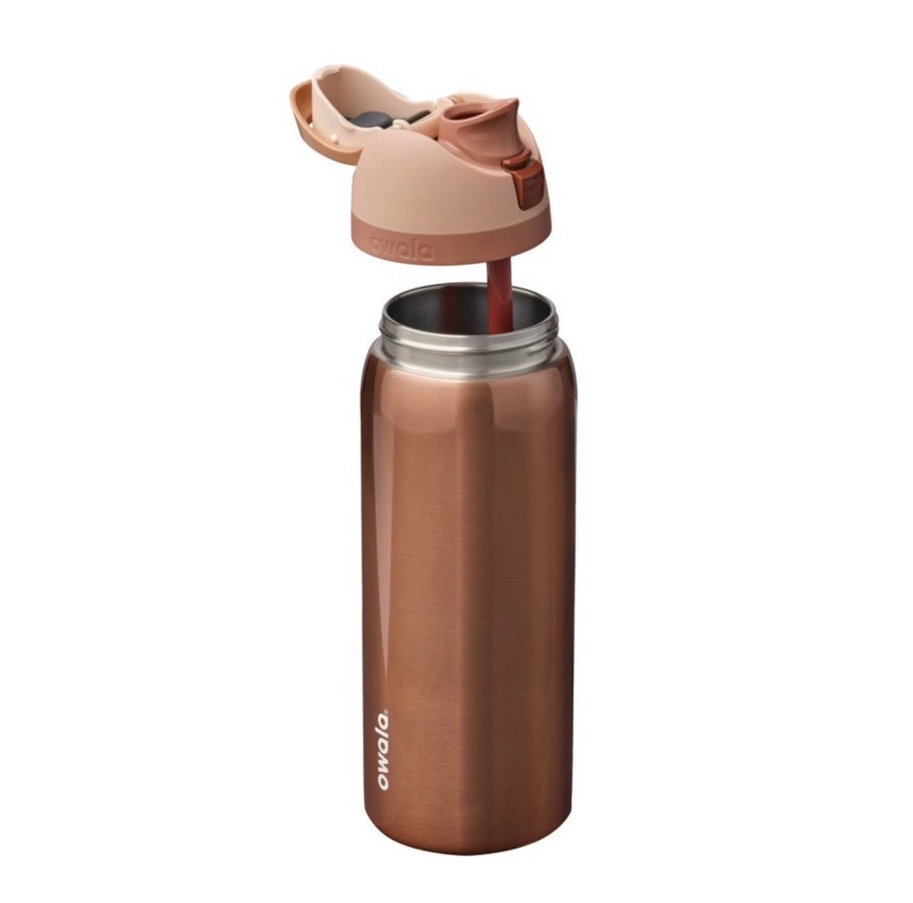 Termo Owala FreeSip Original 32 oz Acero Inoxidable – Color In Good Company | Mantiene Frío por 24 Horas