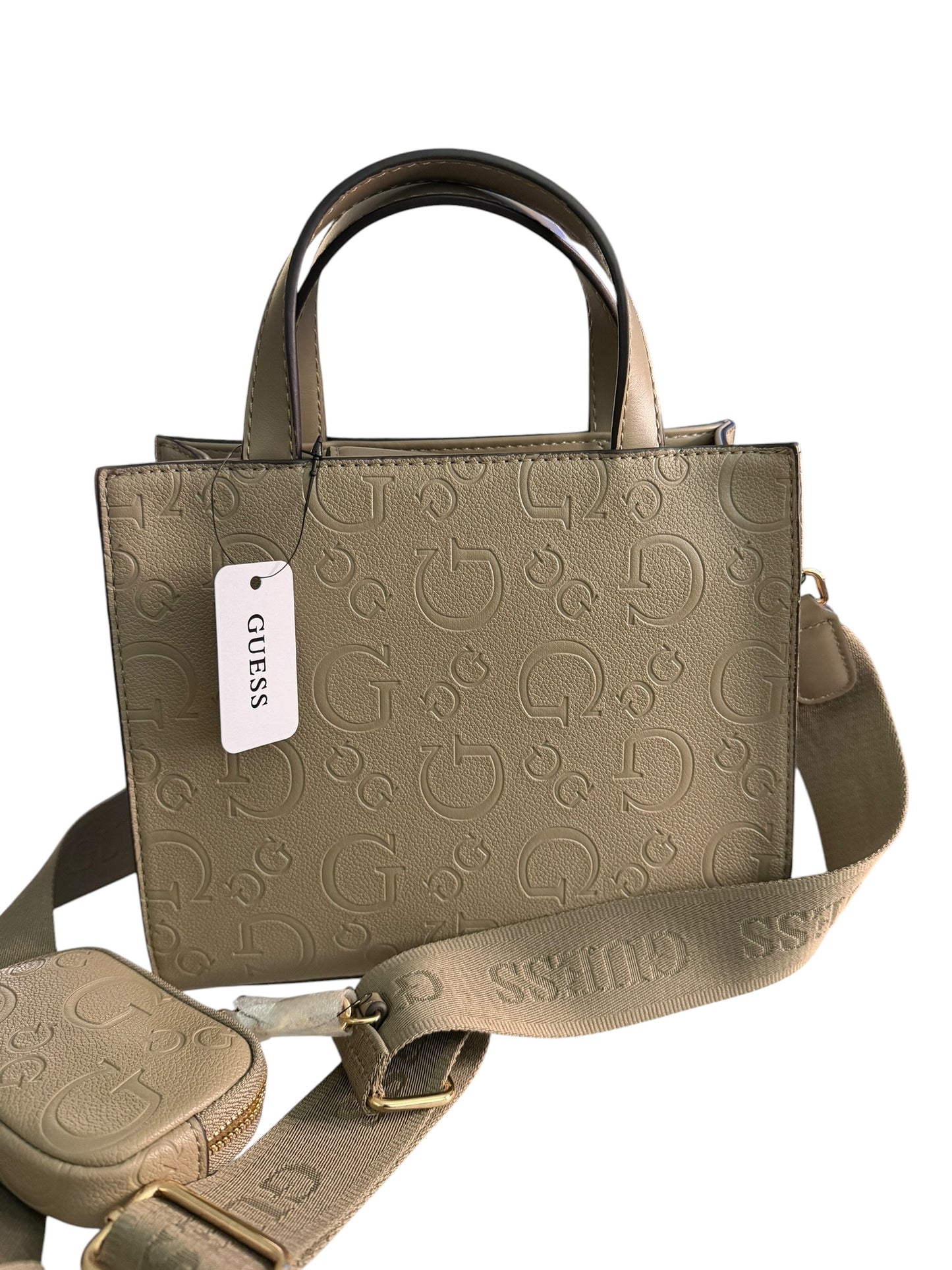 Bolso Guess Tote Crossbody con Monedero Desmontable Mujer