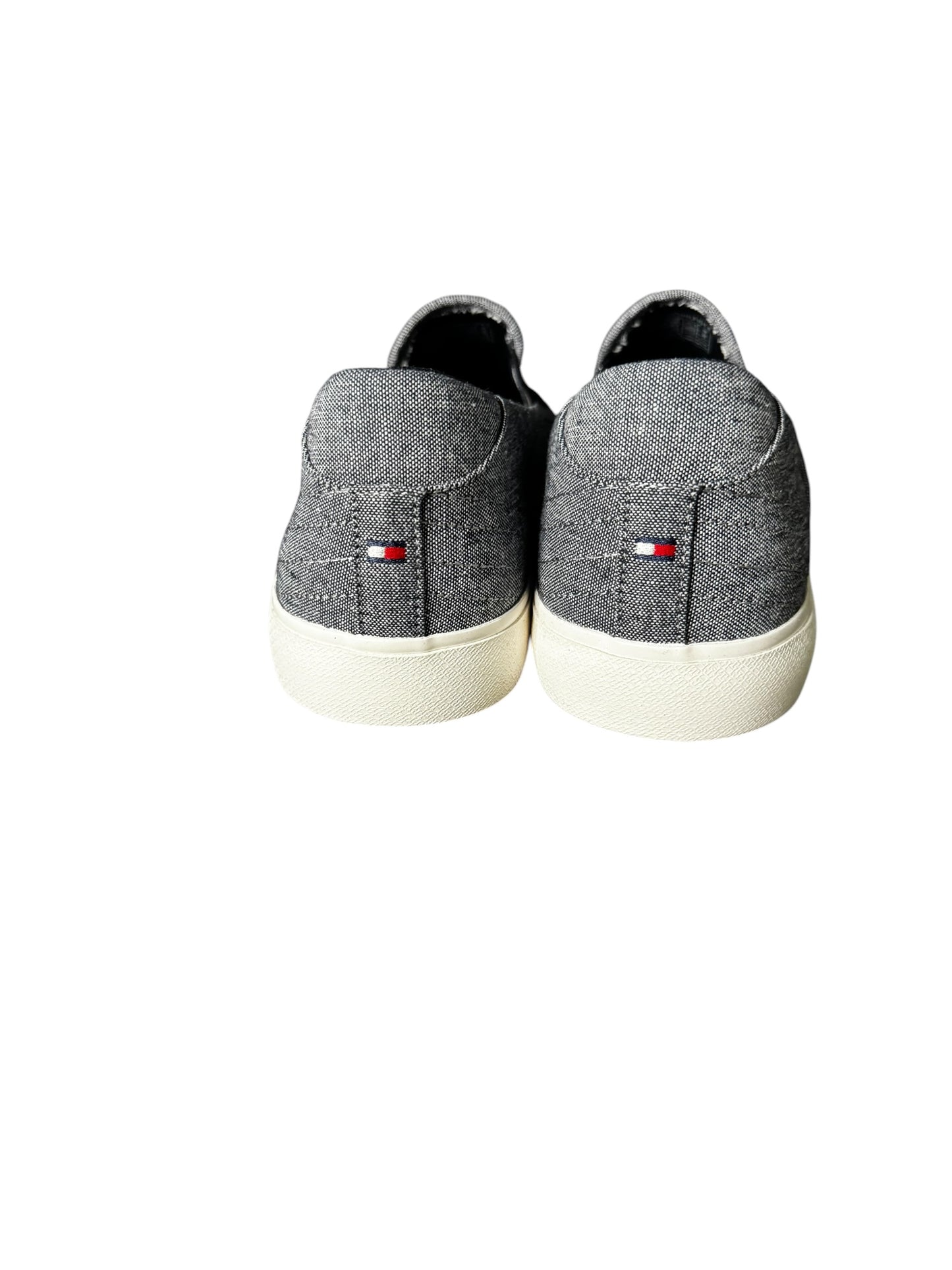 Tenis Tommy Hilfiger Slip-On Hombre Azul Denim (Talla 45)
