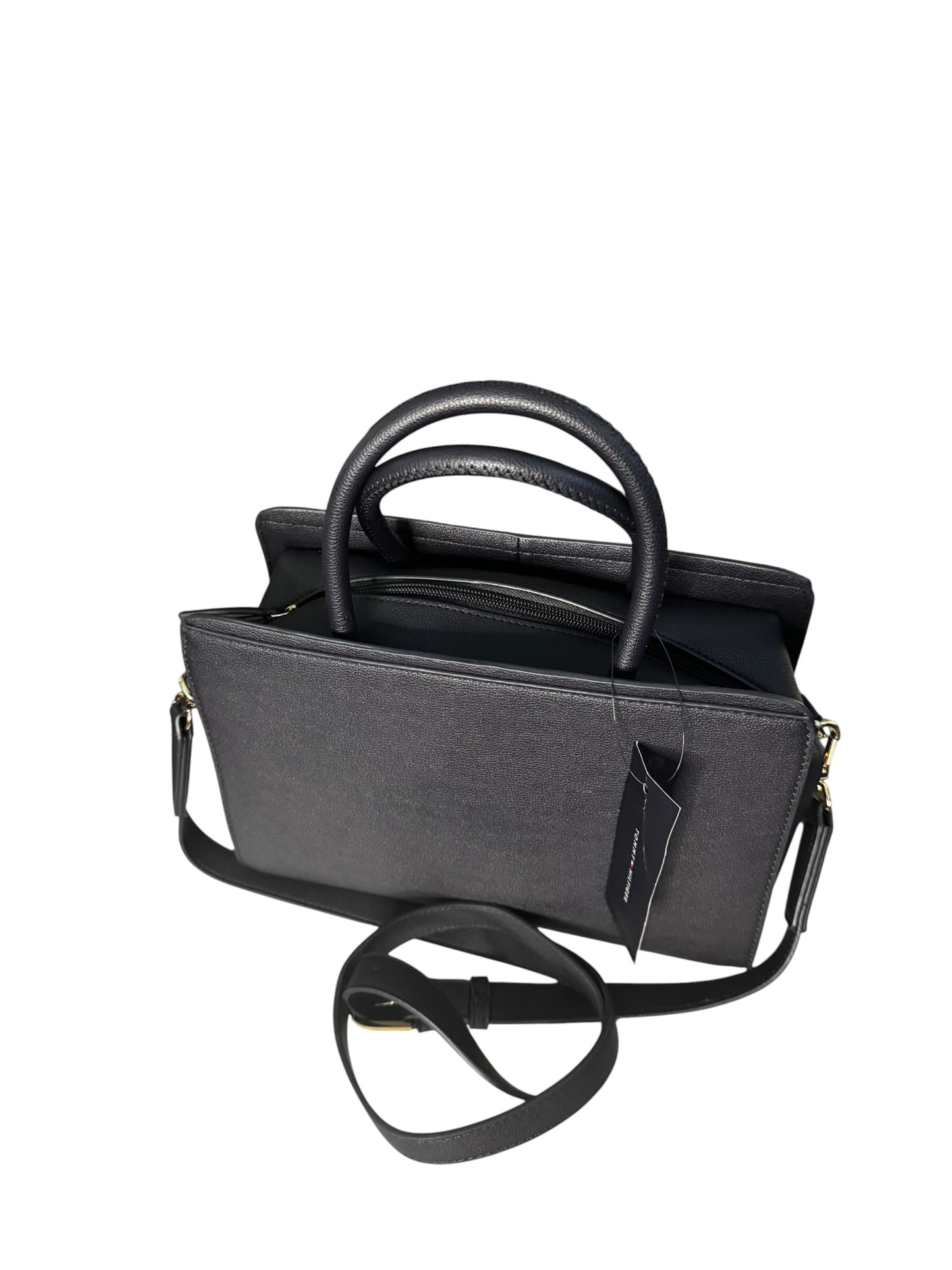 Bolso Satchel Tommy Hilfiger Azul Marino con Correa Ajustable