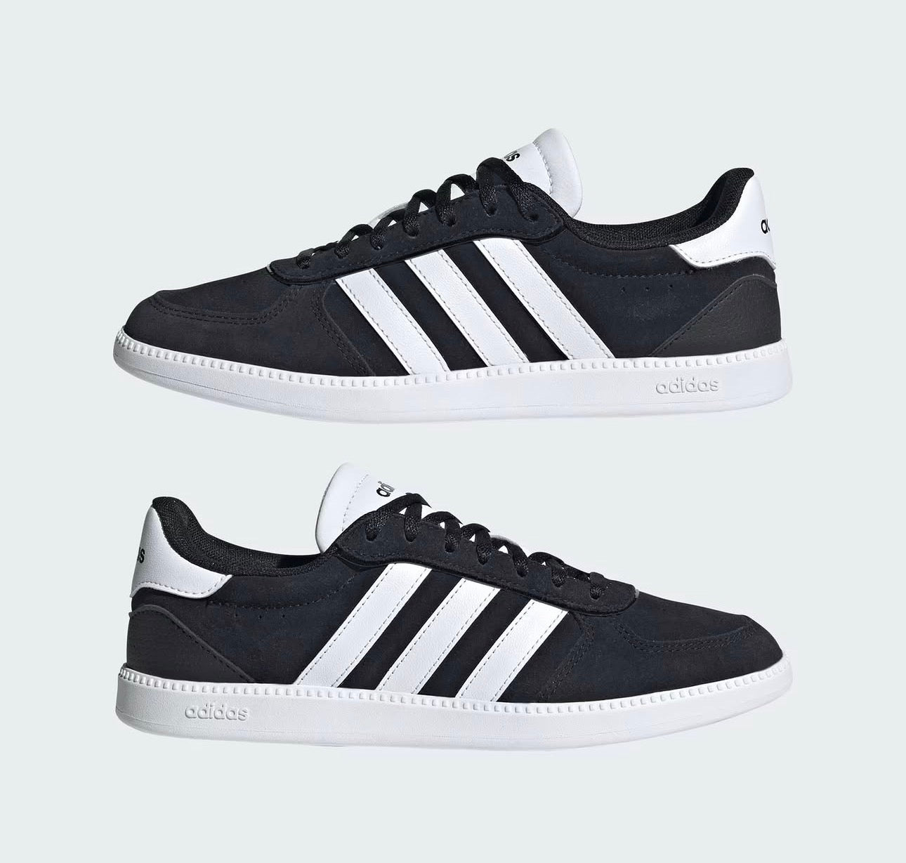 Tenis Adidas CAMPUS Hombre Negros con Franjas Blancas – Estilo Clásico y Urbano