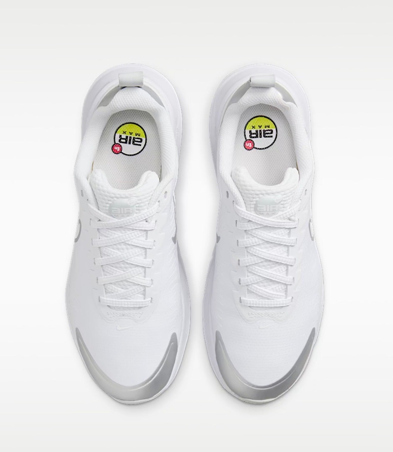 Tenis Nike Air Max Nuaxis para Mujer – Blanco/Plata Metálico