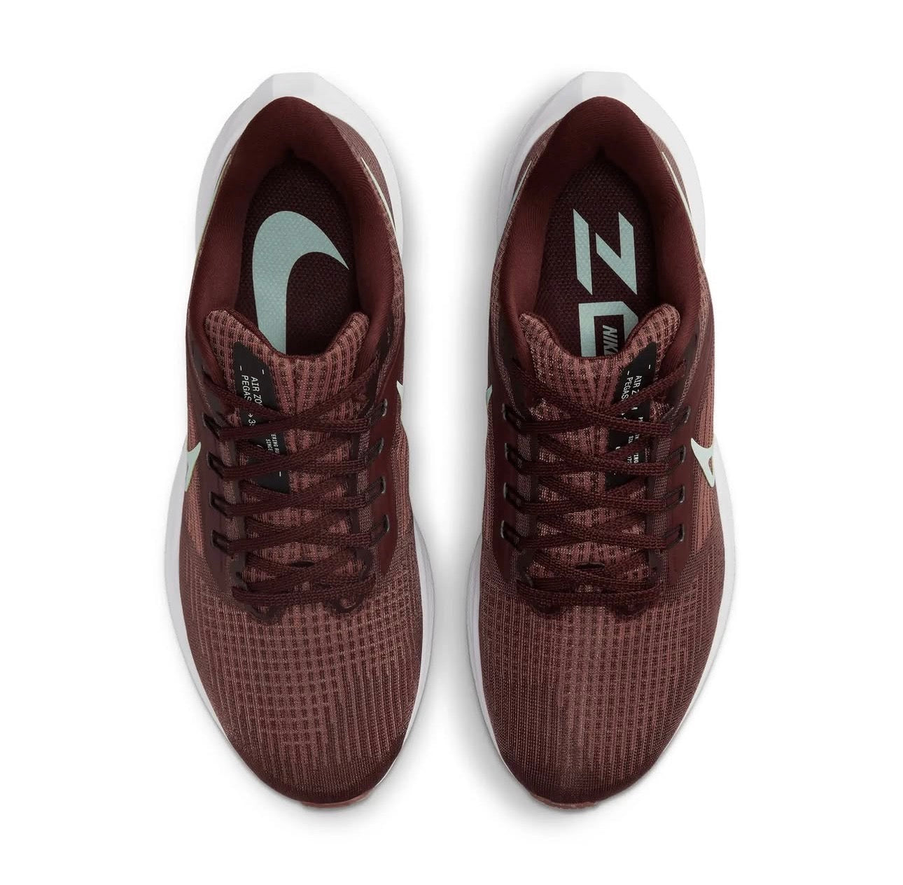 Tenis Nike Air Zoom Pegasus Mujer Marrón con Verde – Estilo Running y Cómodo