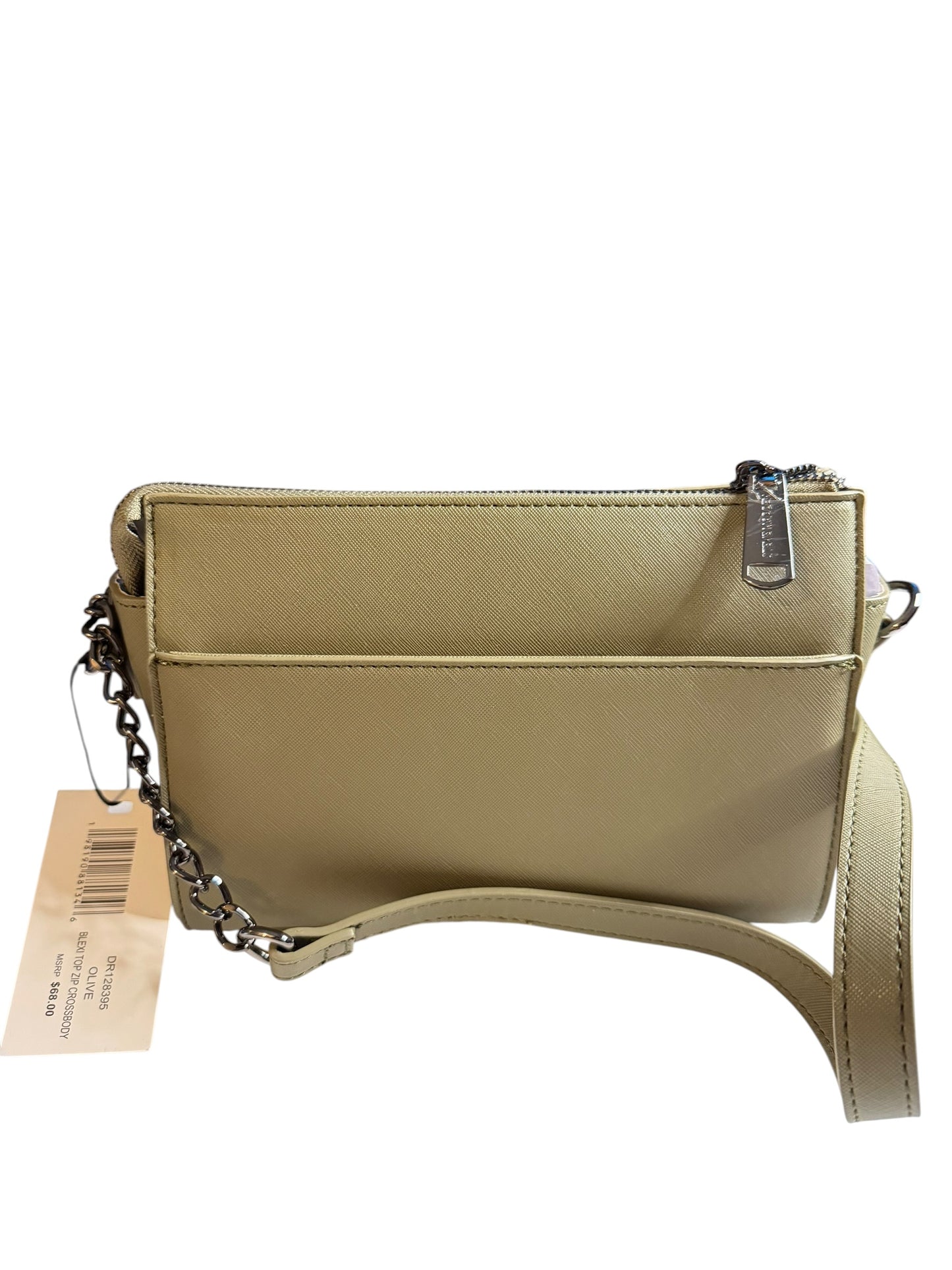 Bolso Crossbody Steve Madden Olive con Cierre Superior – Original
