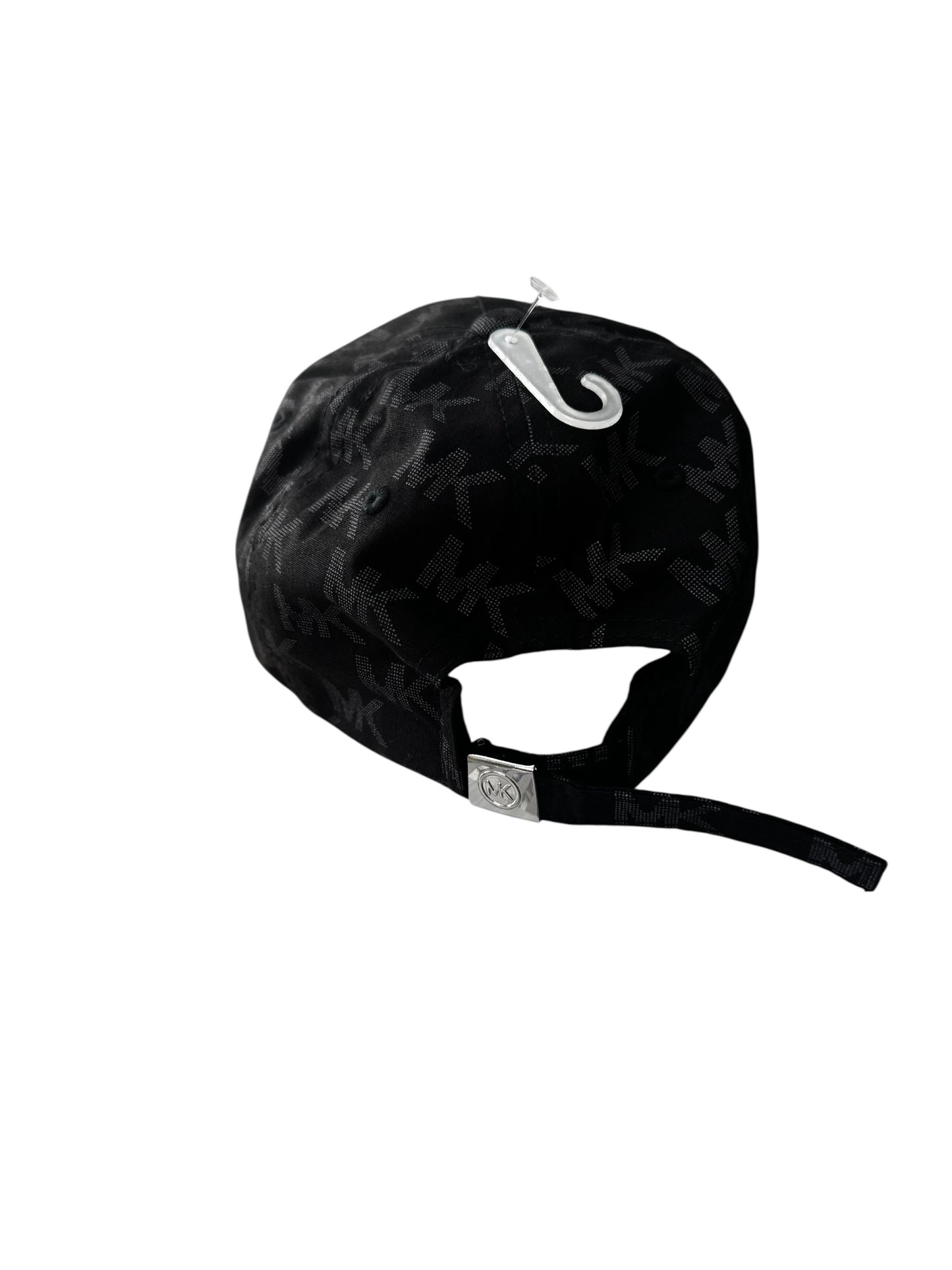 Gorra Michael Kors Negra con Monograma MK – Ajustable Unisex