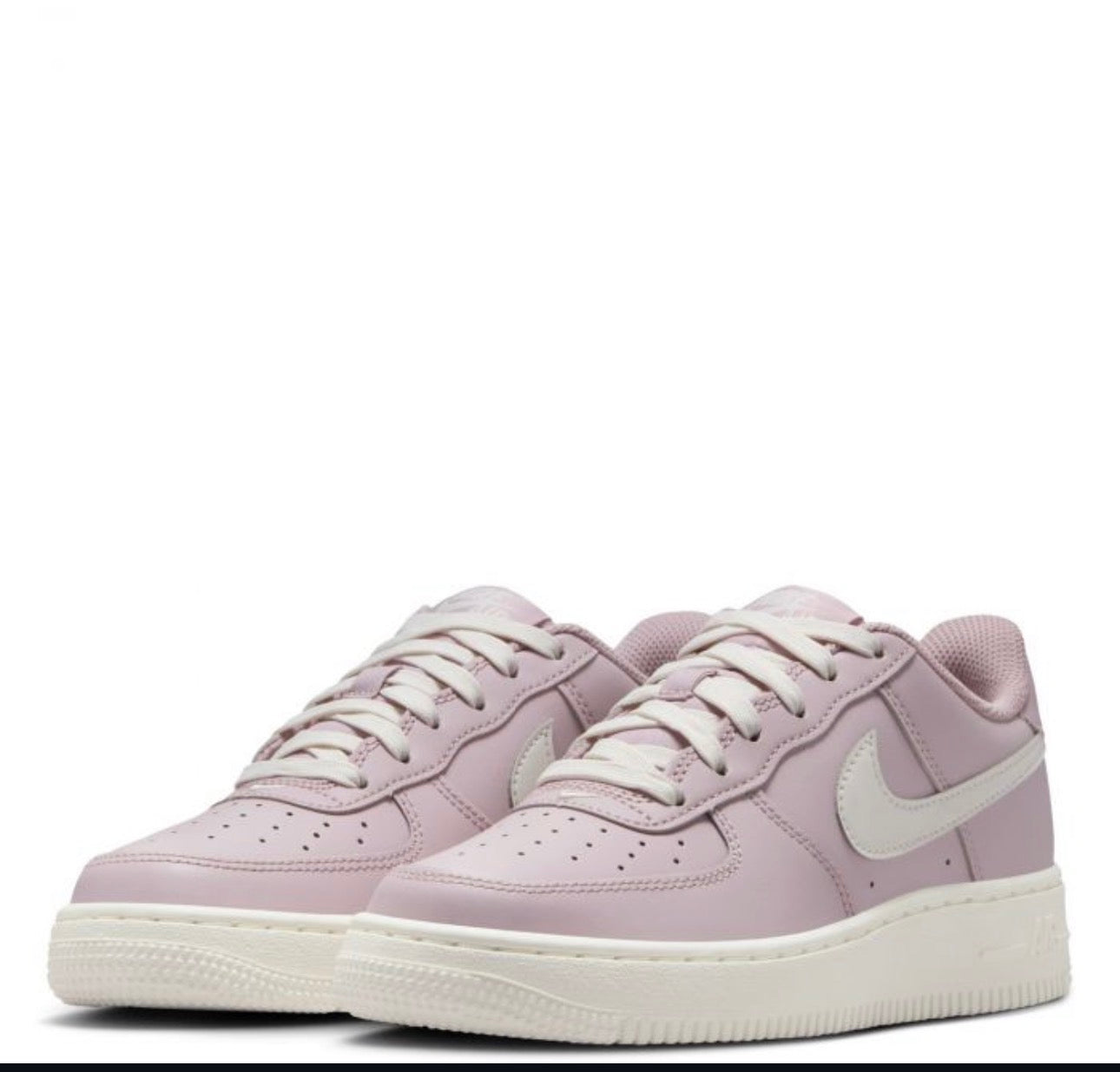 Nike Air Force 1 Mujer – Color Rosa Claro y Blanco (Estilo Clásico)