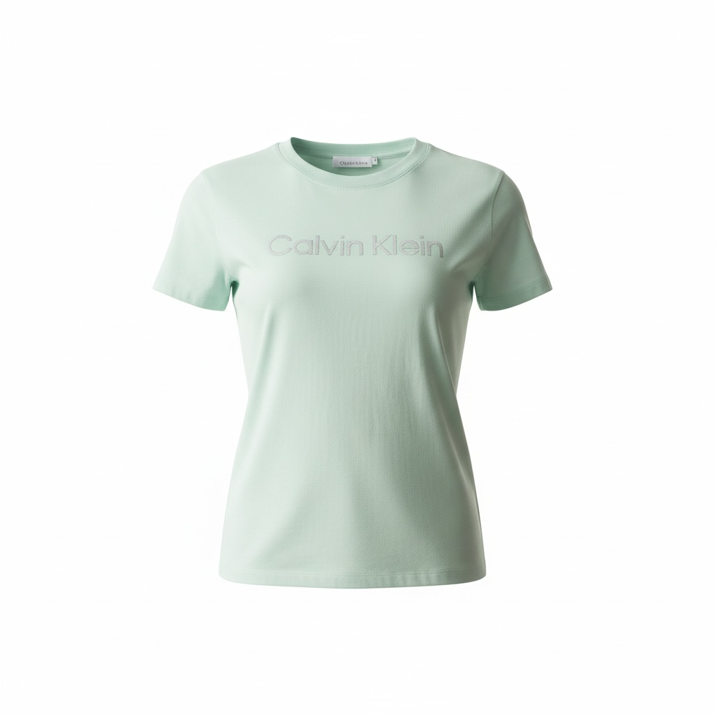 Camiseta Calvin Klein Performance Mujer con Logo Frontal – 4 Colores Disponibles