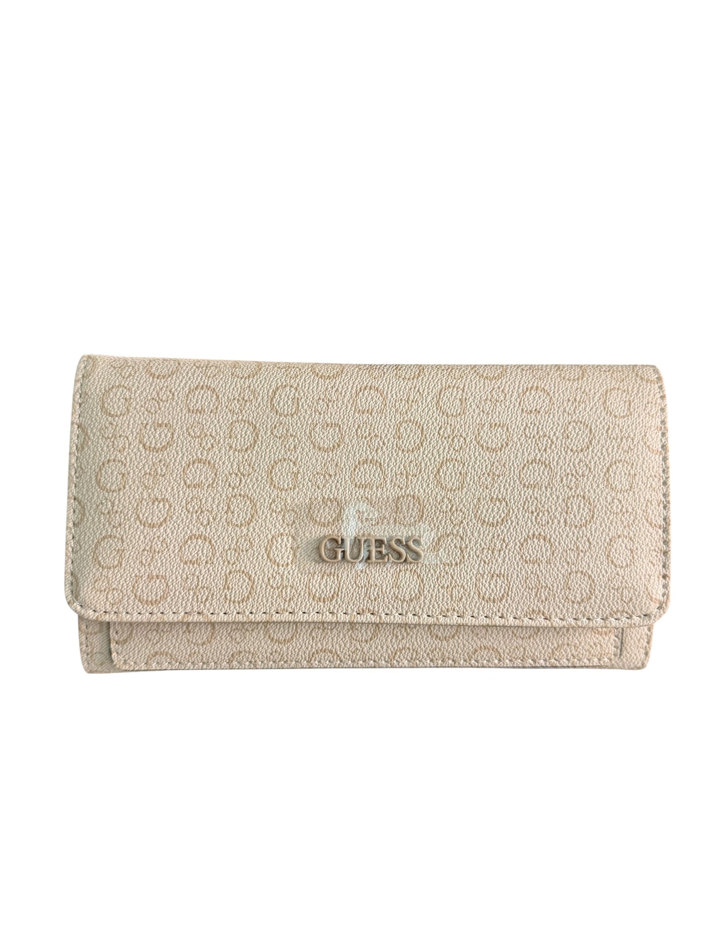 Billetera Guess Original Beige Monograma para Mujer