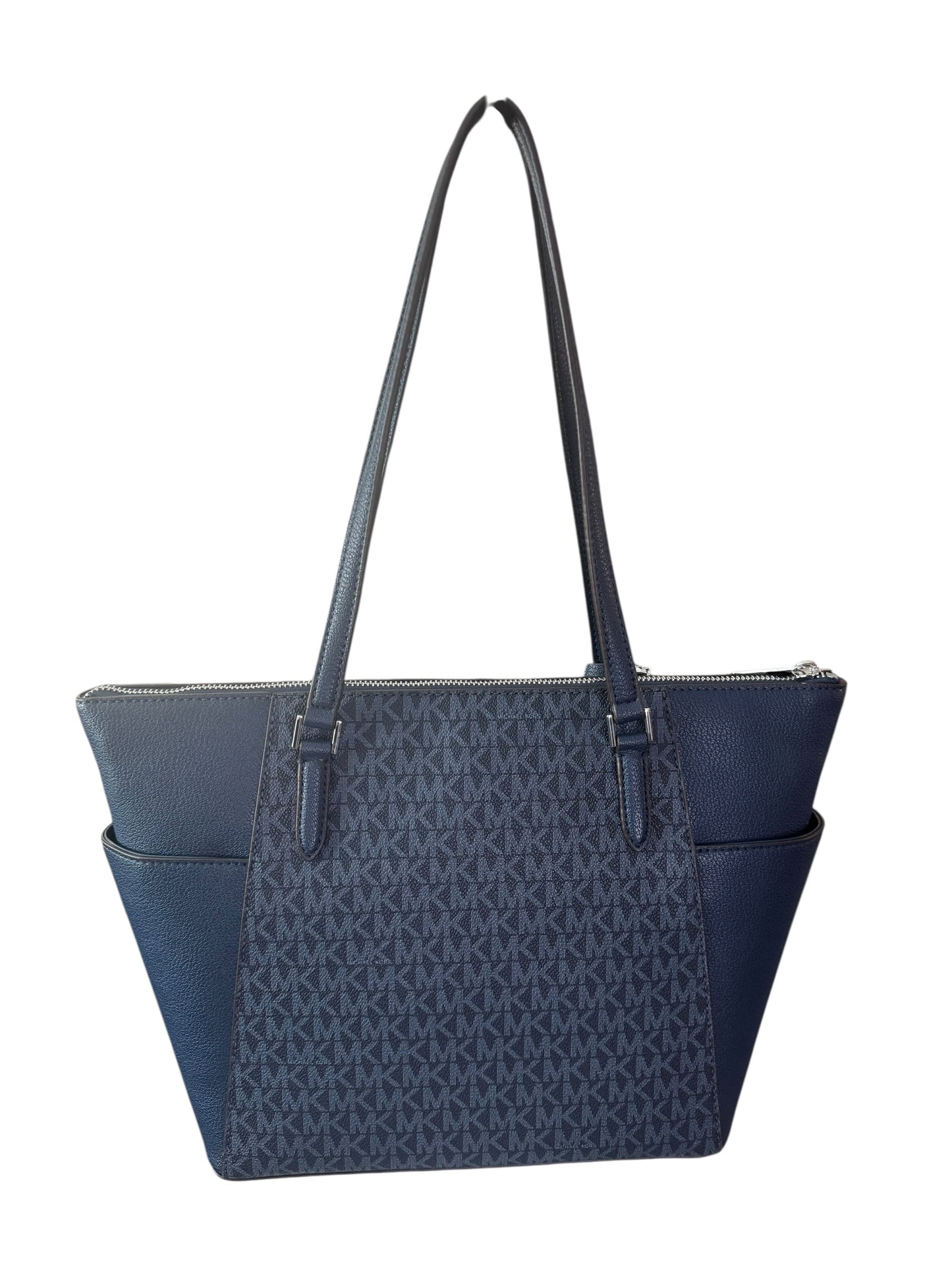 Bolso Michael Kors Mujer Azul Marino – Tote Elegante con Monograma