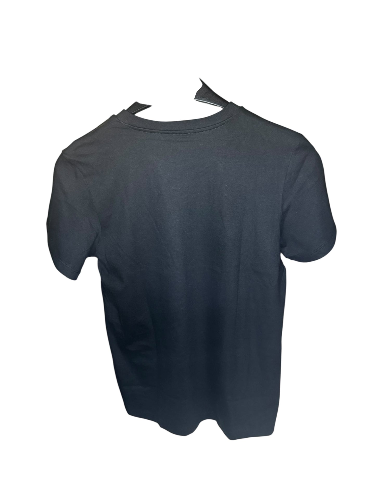Camiseta Adidas para Mujer Negra con Logo Floral Rosa