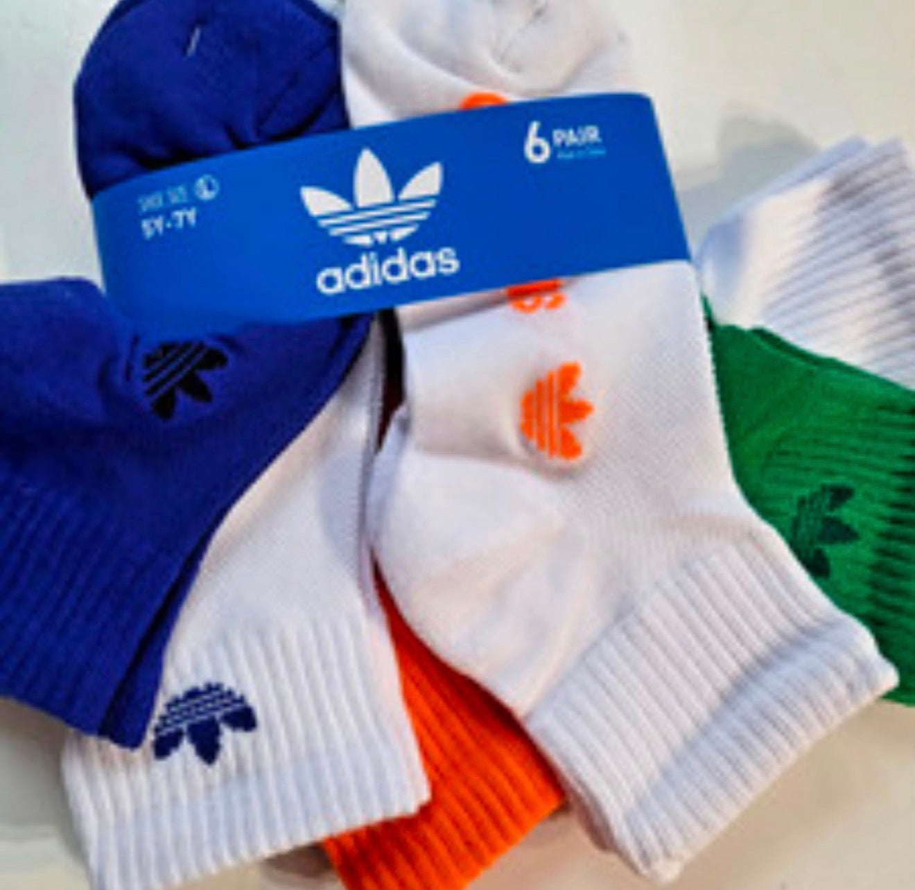 Medias Adidas Originals para Niño x6 Pares Multicolor