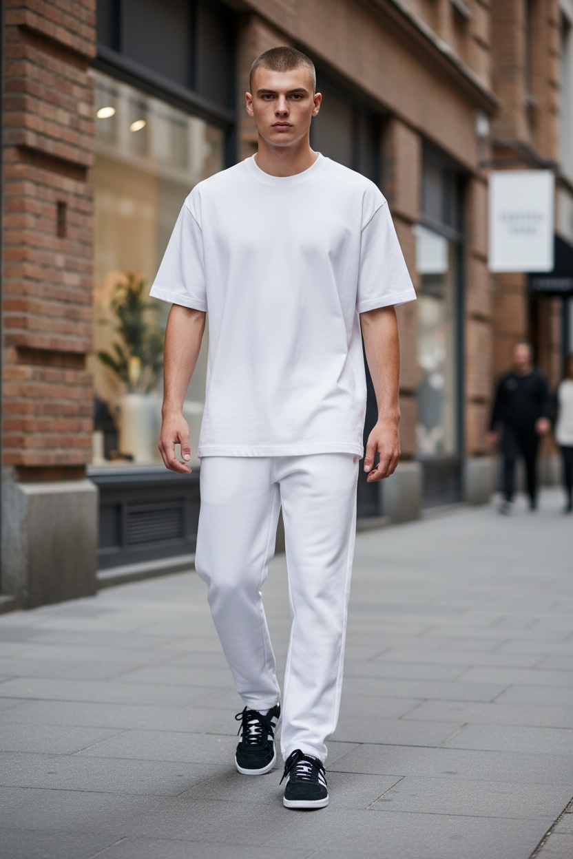 Tenis Adidas CAMPUS Hombre Negros con Franjas Blancas – Estilo Clásico y Urbano